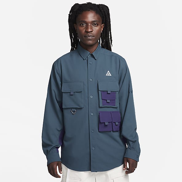 Dri FIT Button Down Flannel Shirts. Nike